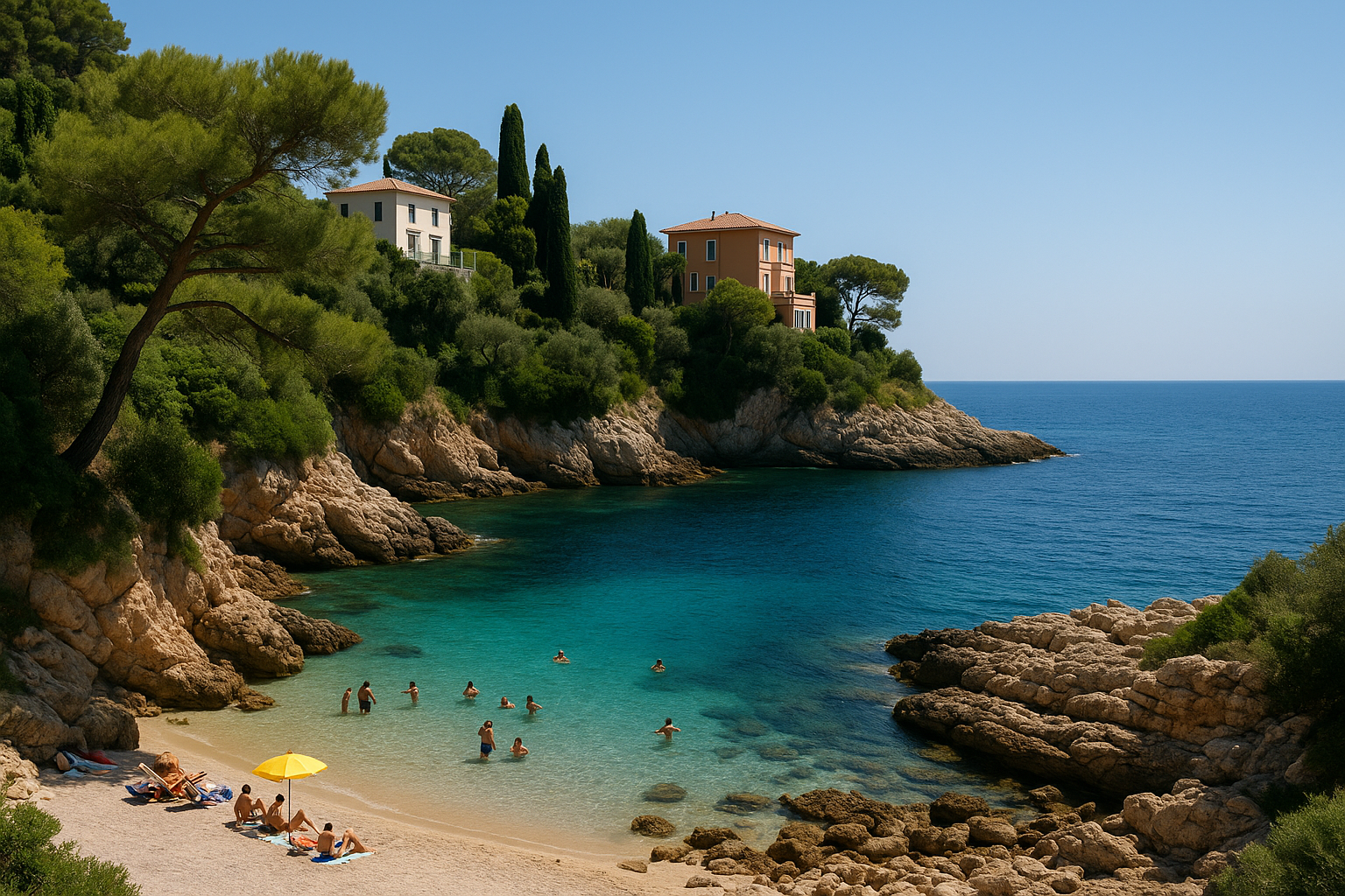 Découvrez les Plages et Criques de Cap d'Ail