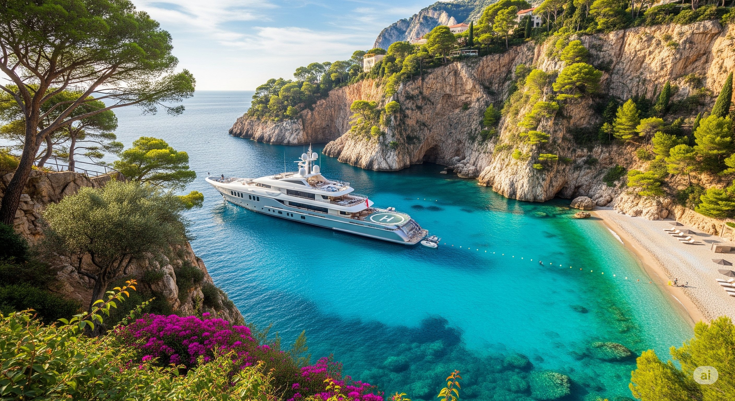 plages et criques monaco